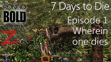 7 Days To Die - Multiplayer with Zaparthes. - Episode 1