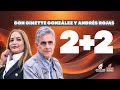 "2+2" con Ginette González y Andrés Rojas este martes 28.04.2025 por Unión Radio 90.3 FM