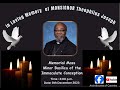 Memorial mass for msgr theophilus a joseph