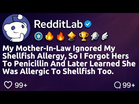 FULL STORY My mother-in-law kept forgetting I was allergic to shellfish at every family dinner