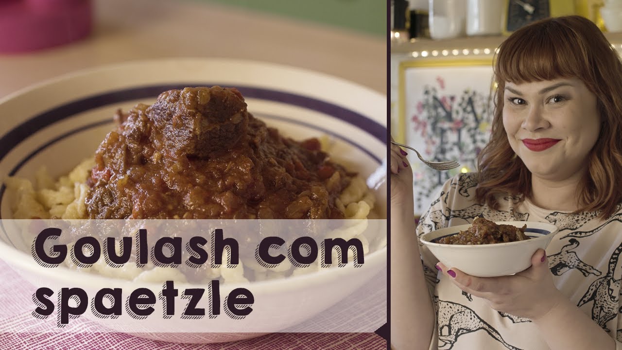 Goulash com Spaetzle (Carne de Panela Húngara) - Receitas de Inverno