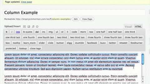 Wordpress shortcodes elegant themes layout