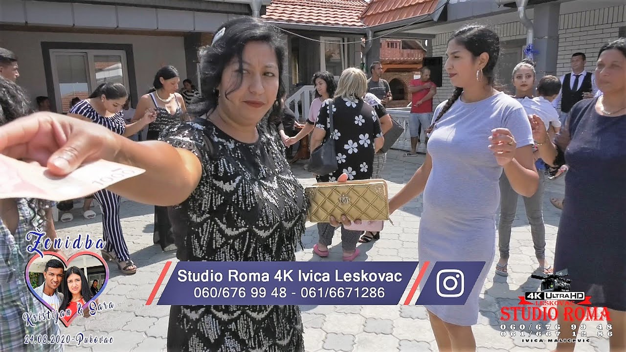 ZENIDBA KRISTIJAN & SARA  PART 1 - 24.08.2020 PUKOVAC - STUDIO ROMA 4K IVICA LESKOVAC