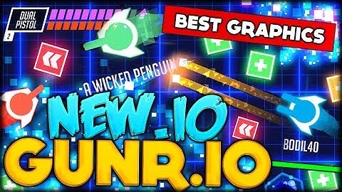 Gunr.io - *New* Diep.io V2 ? World Record ? How To Skip Lvls xD ! Crazy Dance o.O !