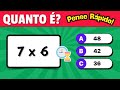 Desafios de Matemática: 20 Perguntas de Multiplicação para Testar Seu Conhecimento! 🧠