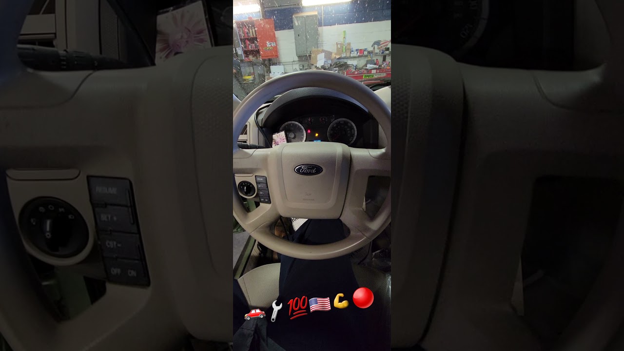 Ford Escape Steering Wheel Shake torque Sensor malfunction, fix torquesensor fordtechlife