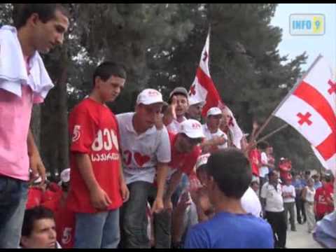 აგრესიული ნაციონალები მესტიაში