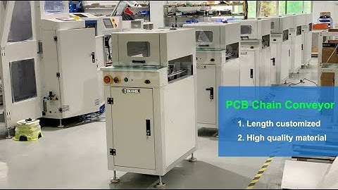 OUBEL SMT handling machine automatic PCB chain conveyor 500mm PCB linking conveyor