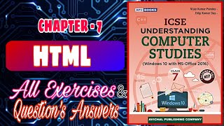 Computer Class 7 | Chapter 7 unit 1 HTML Advanced features (List and Image) | All exercises