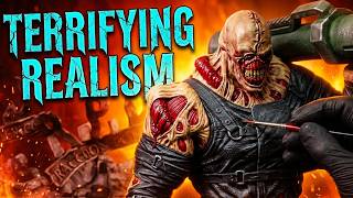 I Painted the Most Terrifying Nemesis Ever from Resident Evil 3 | 3D-Printed Diorama & Raccoon City