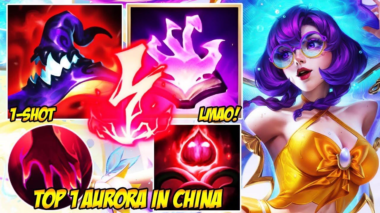 WILD RIFT CHINA TOP 1 AURORA - ONE PHASE SHIFT, FIVE DEATHS