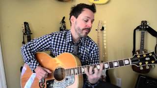 Traffic in the Sky by Jack Johnson - How to play guitar