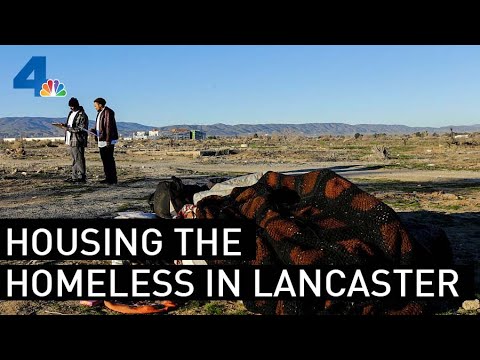 Lancaster Develops Center To House Homeless People Nbcla Youtube Lancaster Develops Center To House Homeless People Nbcla Youtube