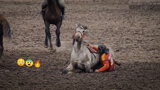 Самый опасный спорт в мире (Кок бору) часть 4 💥The most dangerous sport in the world (Kok boru)