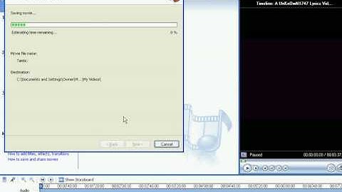 How To Convert An MSWMM File Into A WMV File (YoutubeFormat)