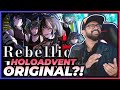 REACTING TO HOLOADVENT - REBELLION MV | ORIGINAL DEBUT SONG REACTION | HOLO EN GEN 3