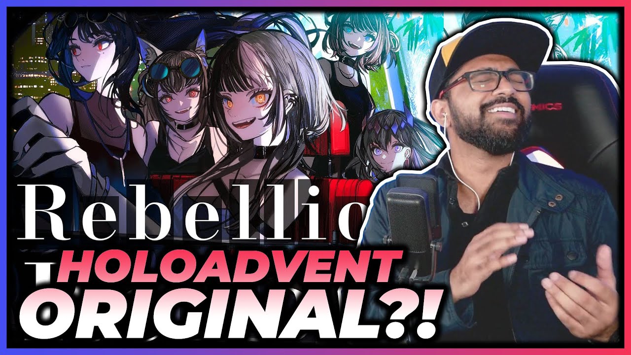 REACTING TO HOLOADVENT - REBELLION MV | ORIGINAL DEBUT SONG REACTION | HOLO EN GEN 3