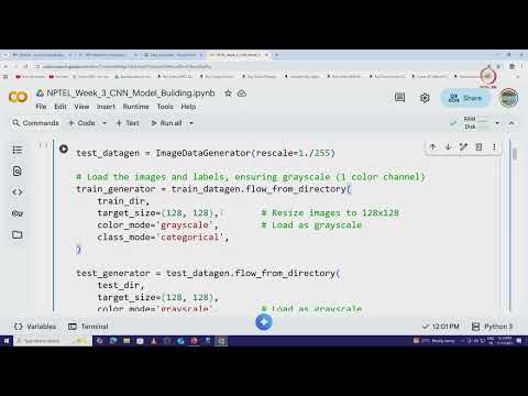 Lec 15 Hands-on session on building simple CNN model
