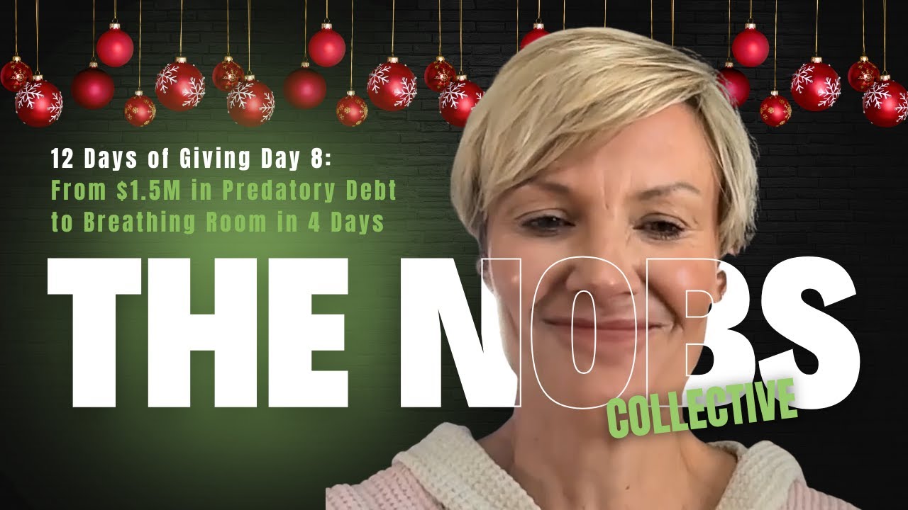 12 Days of Giving Day 8: From $1.5M in Predatory Debt to Breathing Room in 4 Days