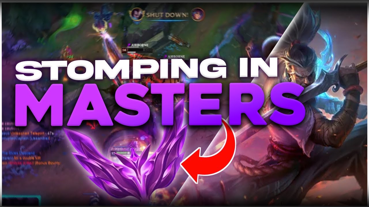 IM THE UNSTOPPABLE Yasuo that DOMINATES Masters
