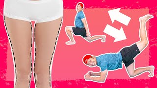 [太もも脚やせ] 1日5分！宅トレで脂肪燃焼！外ももの張り・セルライトをごっそり落とす！