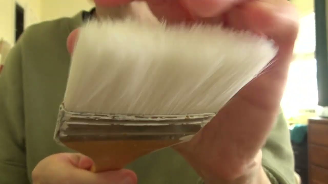 ASMR-Paintbrush on Camera