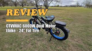 CTVVXXC 6000W Dual Motor Ebike - Review 2026