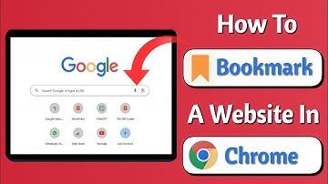 How to Bookmark a Website in Google Chrome | Easy Method to Bookmark a Website