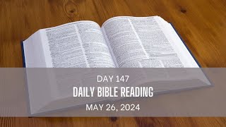 Read The Bible With Me | Day 147, Job 29-31, and Psalm 142