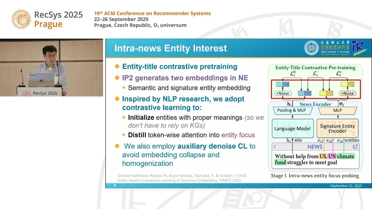 IP2: Entity-Guided Interest Probing for Personalized News Recommendation