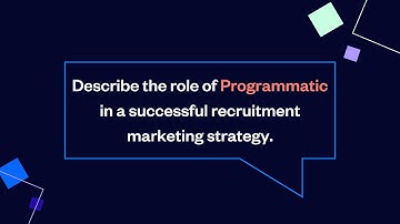 The Role of Programmatic in Recruiting
