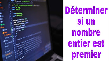 programme qui vérifier si un nombre est premier 🖥️⌨️🖱️