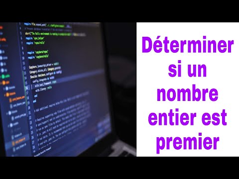 programme qui vérifier si un nombre est premier 🖥️⌨️🖱️