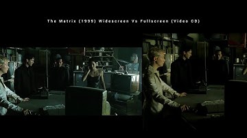 The Matrix Widescreen Vs Fullscreen (Video CD) Cypher kill switch