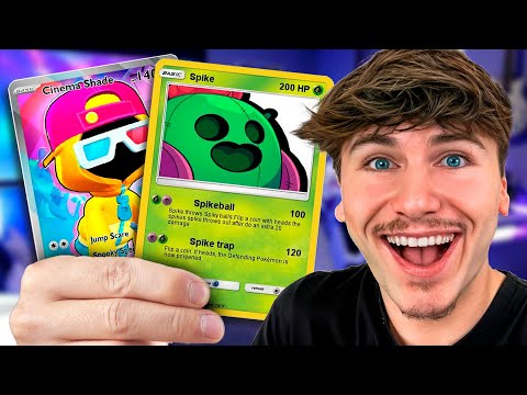 POKÉMON BRAWL STARS CARDS OPENING!! (Amazing)