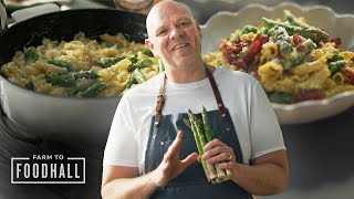 Tom Kerridge's Creamy King Asparagus and Bacon Pasta | M&S FOOD by M&S 2,853 views 3 weeks ago 1 minute, 11 seconds