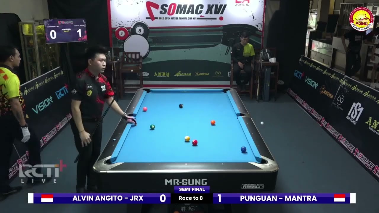FULL MATCH SOMAC XVI & Ladies Open 2024 Alvin Angito - JRX VS Punguan - Mantra