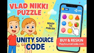 VLAD NIKKI PUZZLE – Unity Source Code (Ready to Publish) Buy & Reskin at Playsourcecode.com