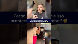 Foi fechar a mala do carro e isso aconteceu…