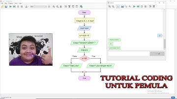 TUTORIAL CODING UNTUK PEMULA MENGGUNAKAN FLOWGORITHM - PART 1