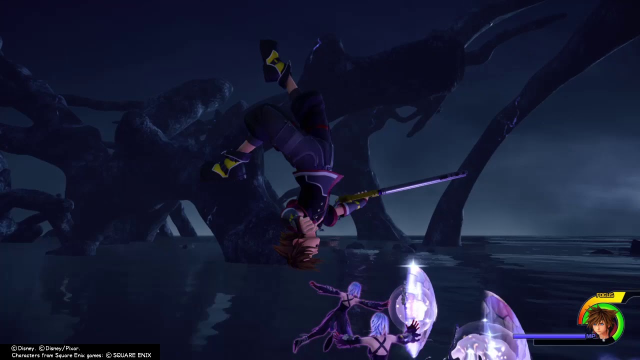 Kingdom Hearts III: Anti-Aqua Boss Fight - YouTube
