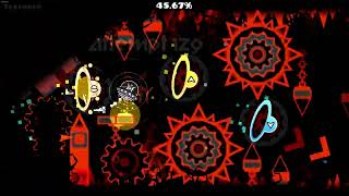 aftermath 45-100% (extreme demon) || Geometry dash