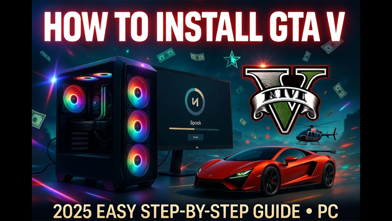 How To Download & Install GTA 5 on PC (2026) | Full GTA V Setup Guide ...