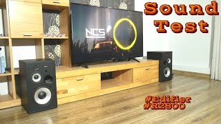 Edifier R2800 PC speakers sound & bass tests [HQ]