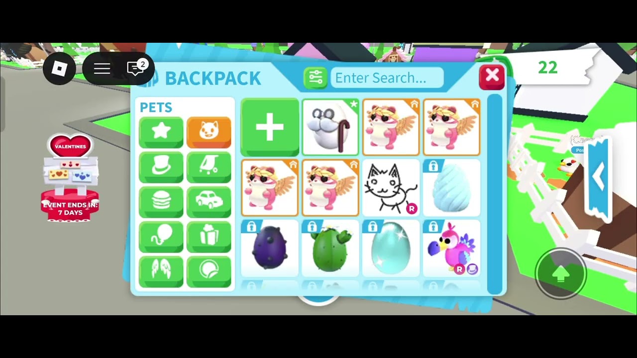 Egg swap with my friend in adopt me!