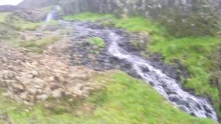Hiking up on table mountain