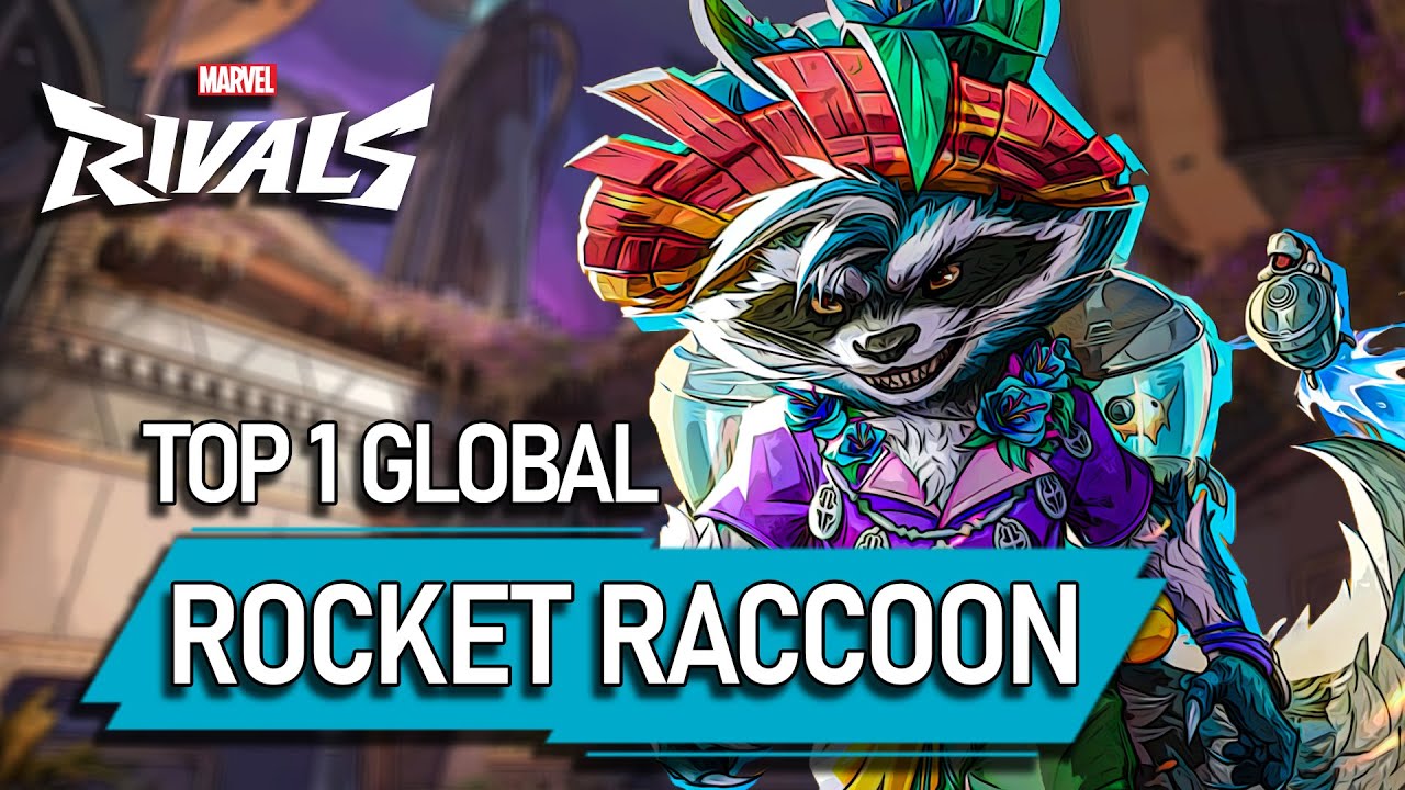 ТОП №1 В МИРЕ ЕНОТ-РАКУНА! LobinhoZ - MARVEL RIVALS PRO