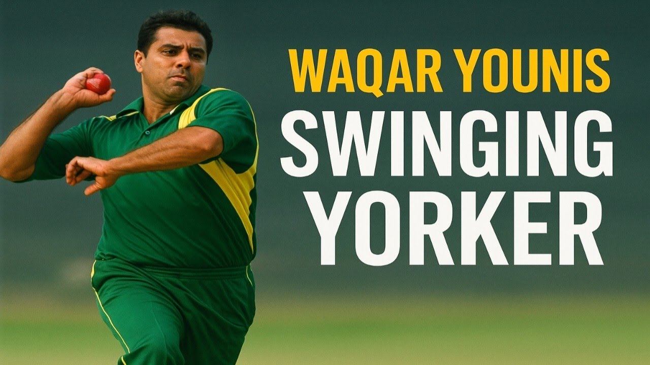 Waqar Younis Biography | The King of Swing & Deadly Yorkers | Pakistan Cricket Legend