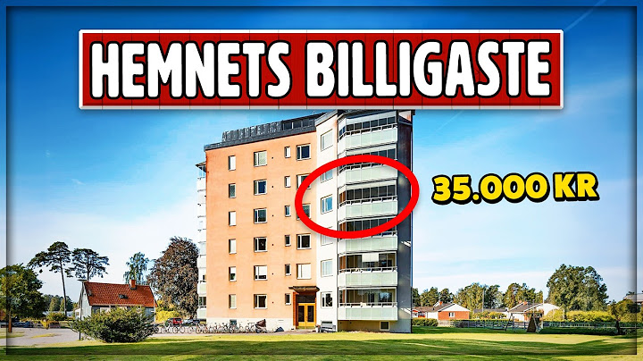 Här Ligger Sveriges Billigaste Lägenhet (Januari 2025)
