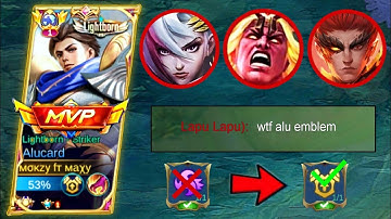 ALUCARD MARKSMAN EMBLEM = AUTO WIN